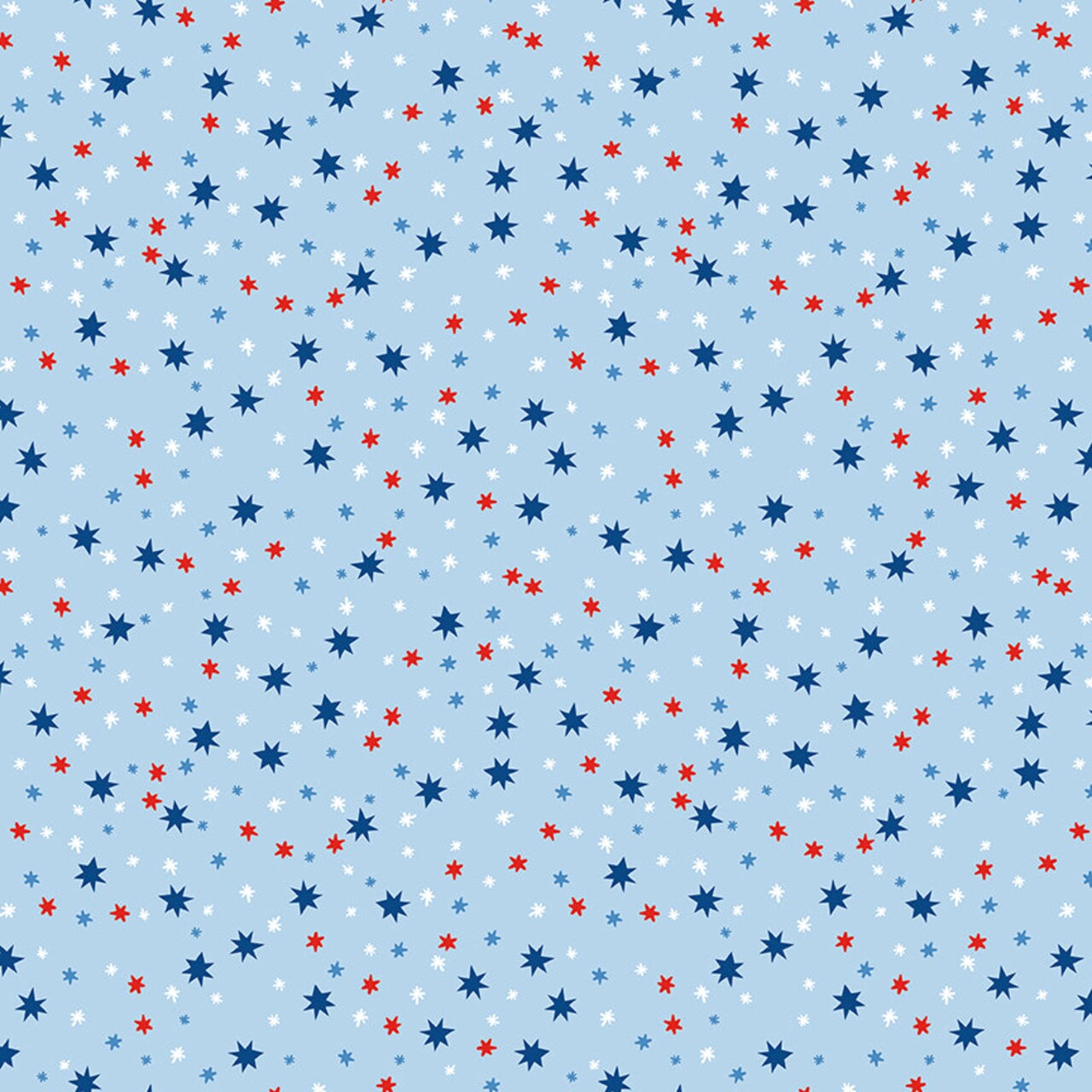 Fabric Riley Blake Frost Stars Firecracker by the Quarter Yard C17204-FROST